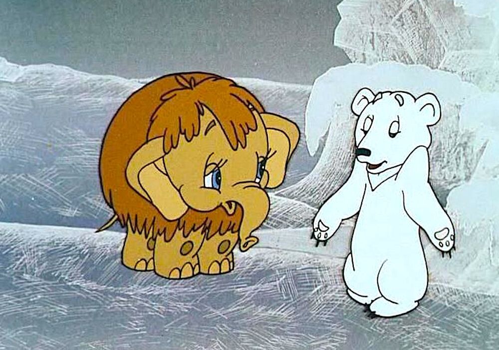 Скриншот мультфильма «Мама для мамонтенка» 1981 года