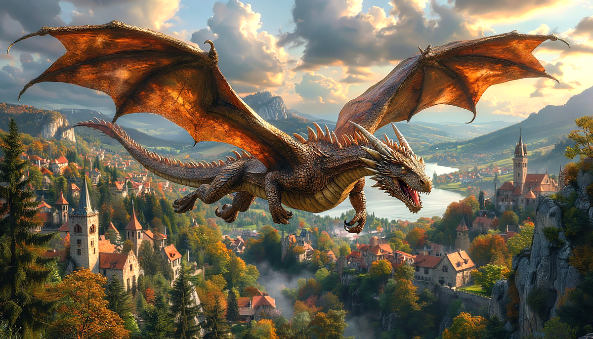 Драконы издревле считались вестниками зла.