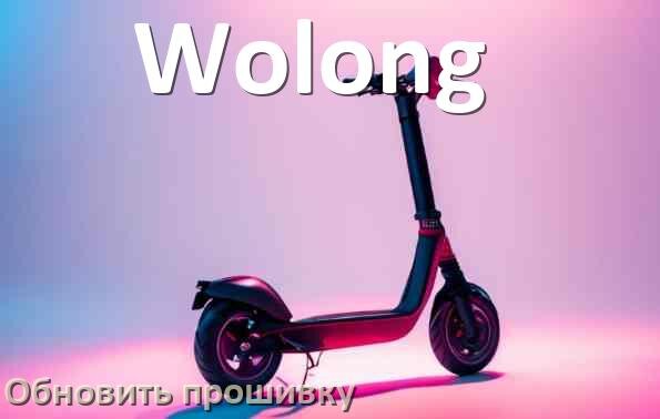 
Как прошить электросамокат Wolong и обновить прошивку платы