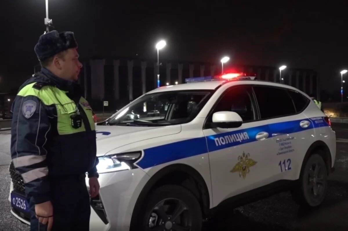    В Петербурге возбуждено дело после наезда на полицейского