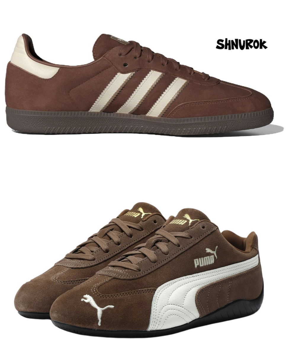 Adidas Samba OG и Puma Speedcat OG