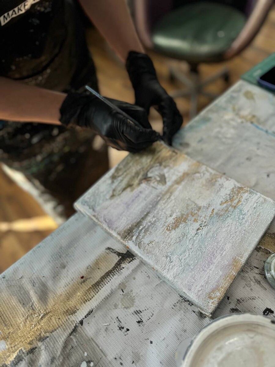 Процесс создания картины