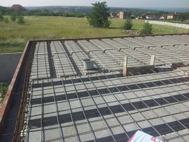 Арматурная сетка в составе перекрытий ТЕРИВА