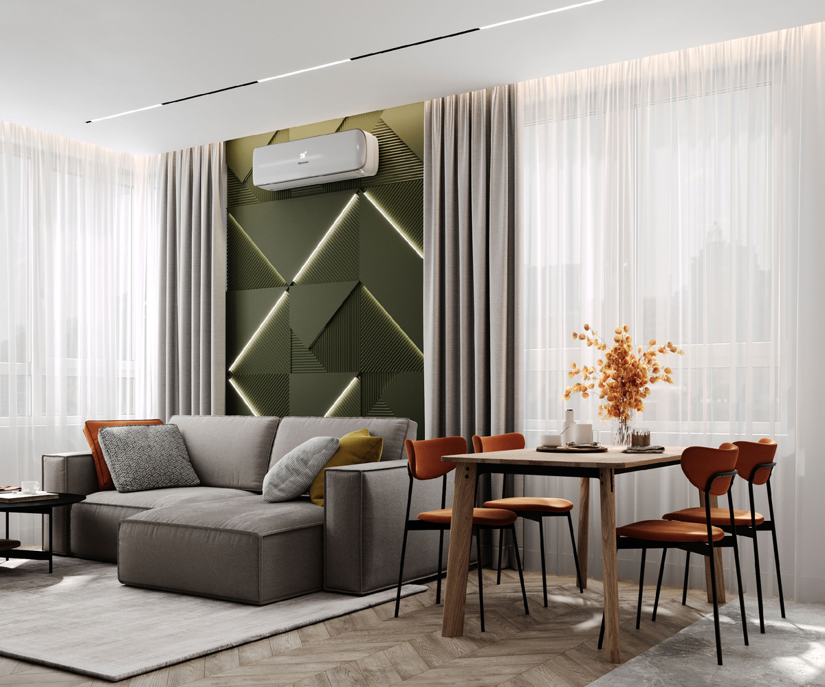 Интерьер из портфолио студии дизайна и ремонта VDOME