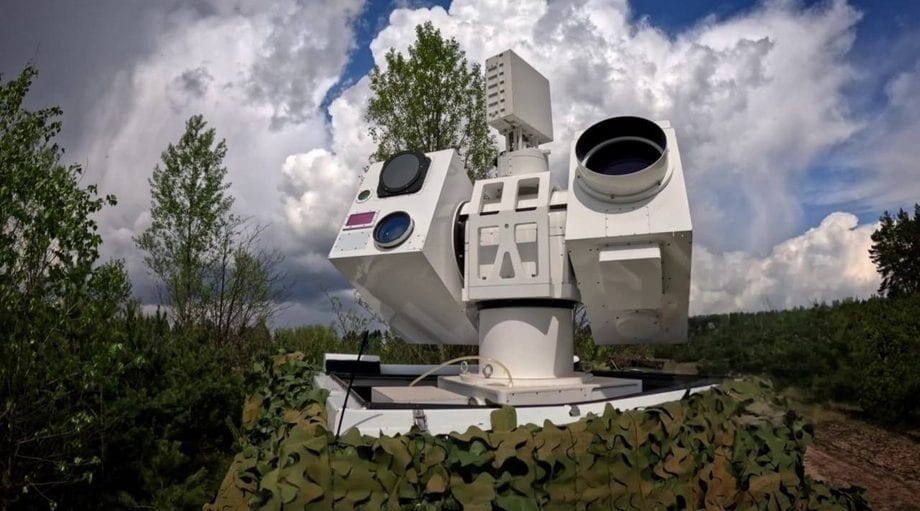   Появились первые кадры работы российского боевого лазера ПВО