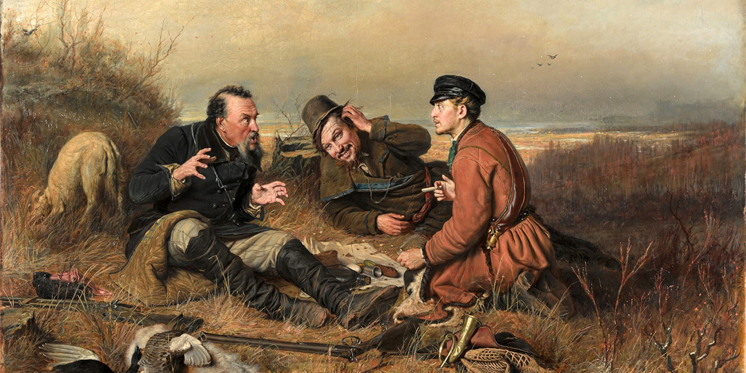 Охота на картинах русских художников