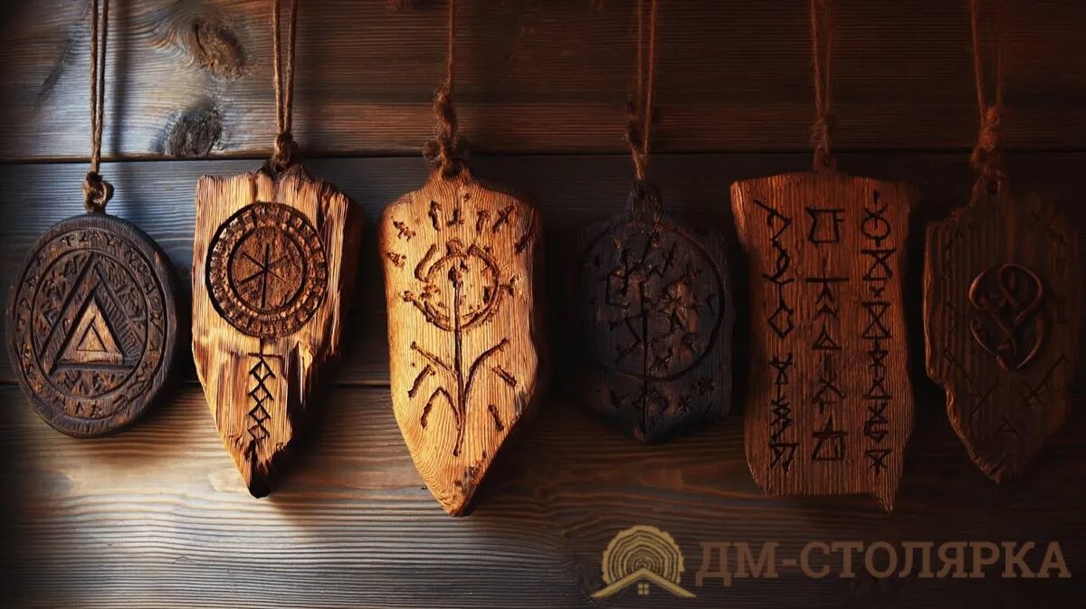 Деревянные обереги: руны, символы и немного древней магии