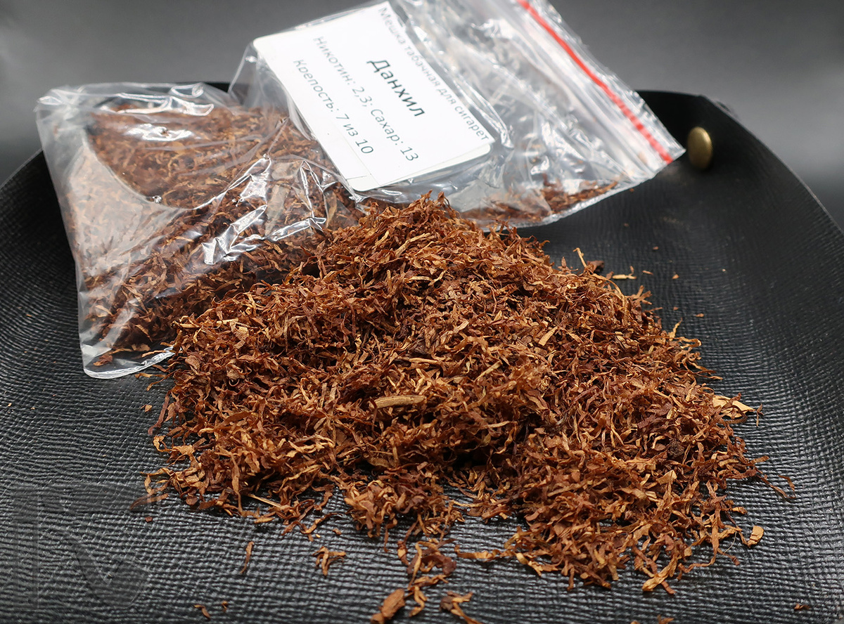 Развесной табак "ДанХил" от PiterTabak. Фото:©канал "Уголок Курильщика"