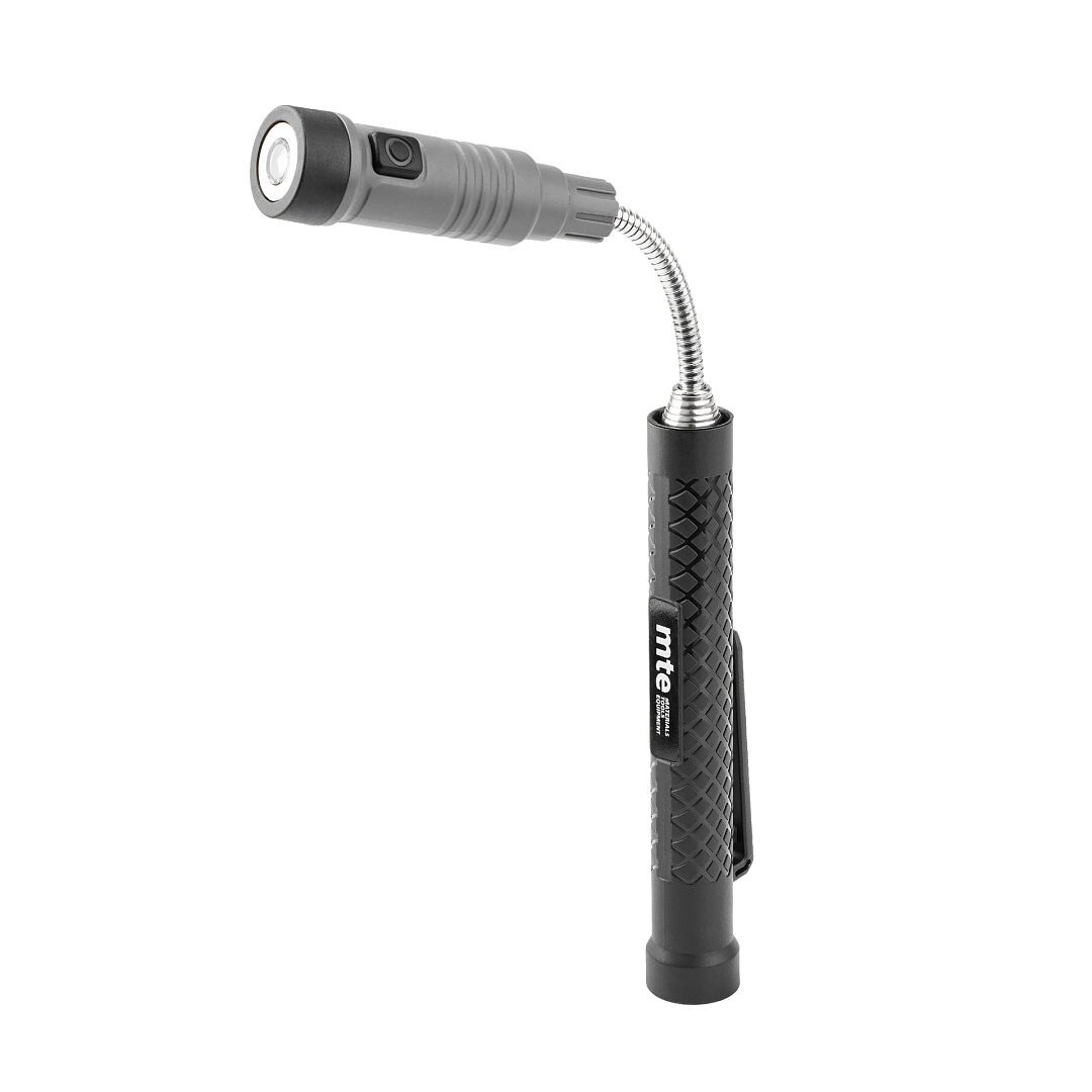 Фонарь аккумуляторный светодиодный led flexible magnet, mte, артикул 2827500500