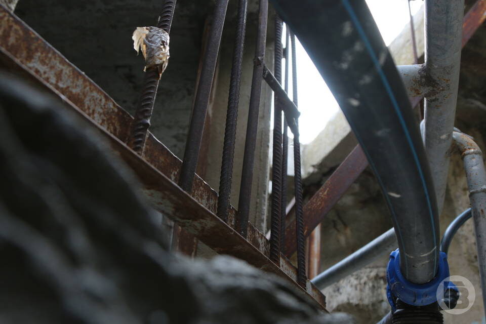    Вид фонтана изнутри. Фото: Матвей Горбунов / "Городские вести"