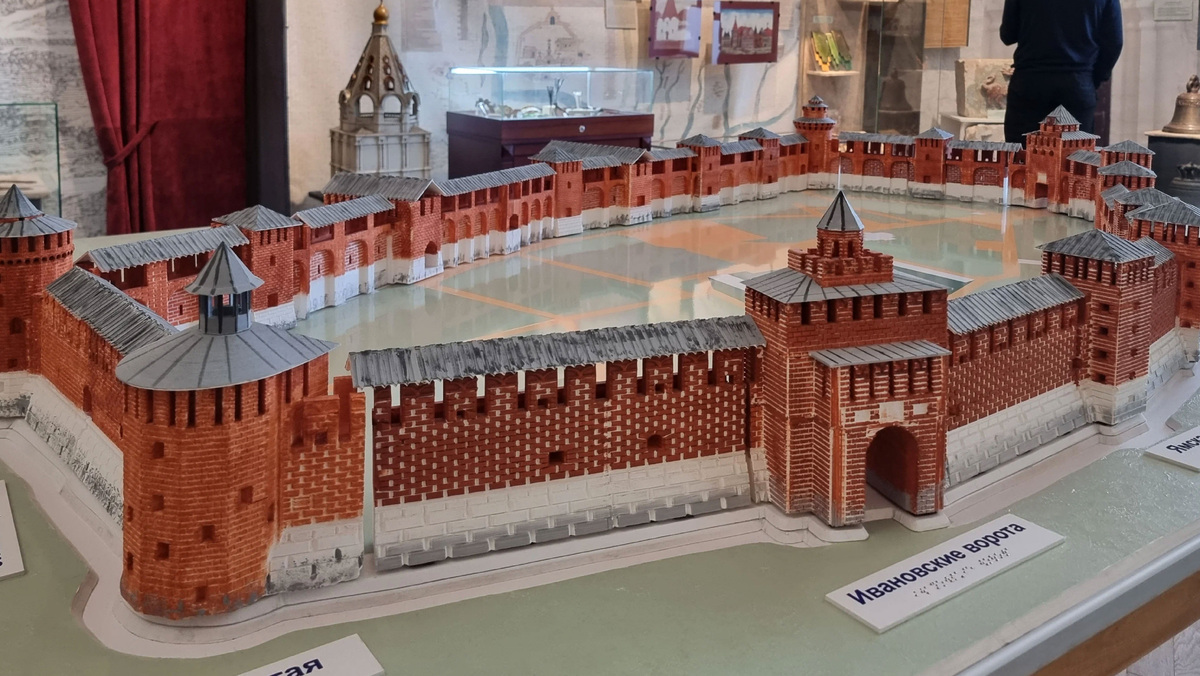 Макет древнего Кремля можно увидеть в Краеведческом музее. Фото: A.Morgunovskaya / wikimedia