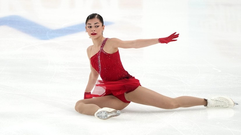     Российская фигуристка Аделия Петросян РИА Новости Александр Вильф
