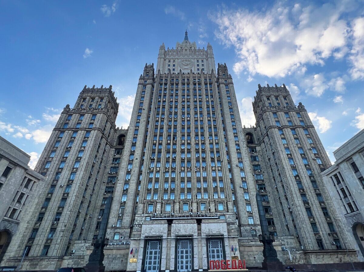    Здание Министерства иностранных дел РФ в Москве© РИА Новости / Наталья Селиверстова