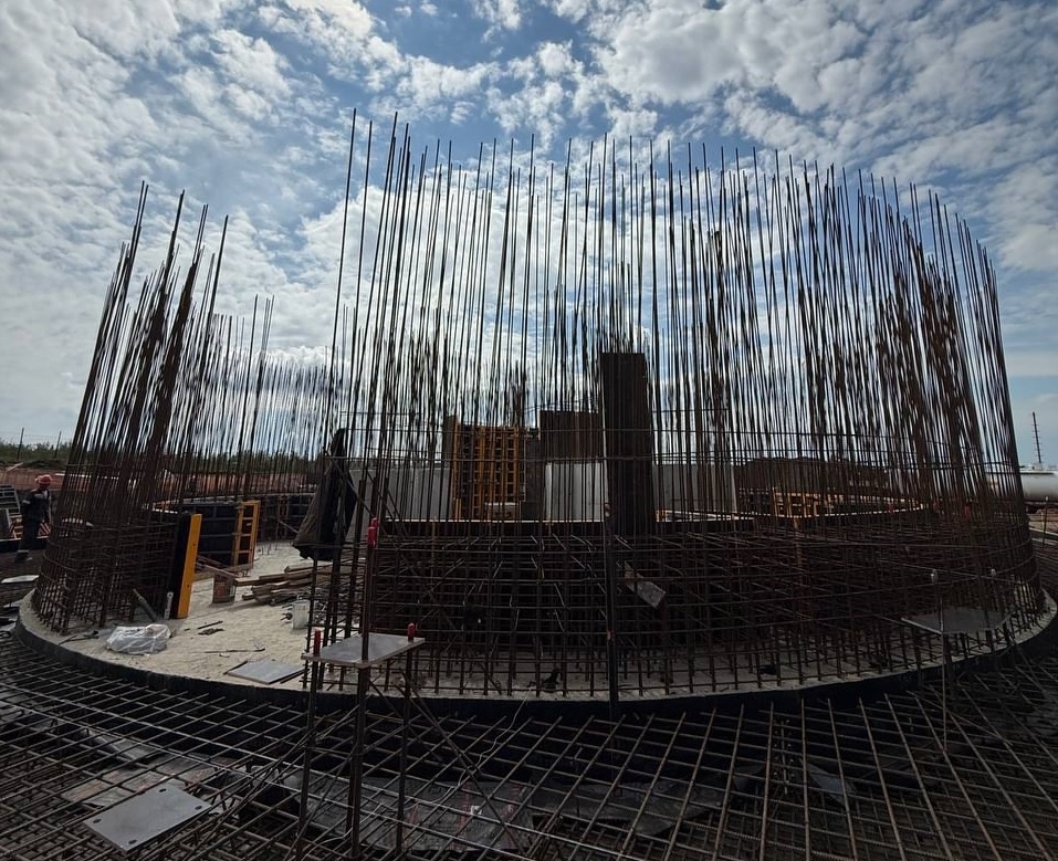 Фото со стройки телескопа в Мондах. Предоставлено ИСЗФ