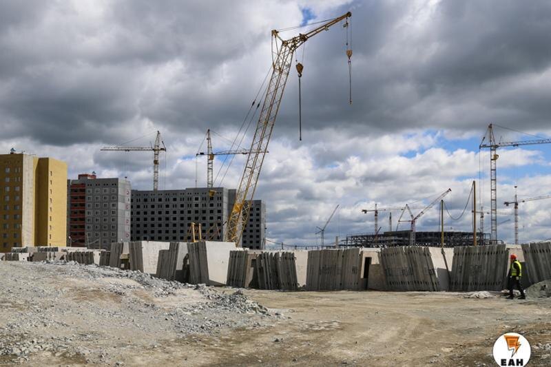    ЕАН. Строительная площадка в Екатеринбурге