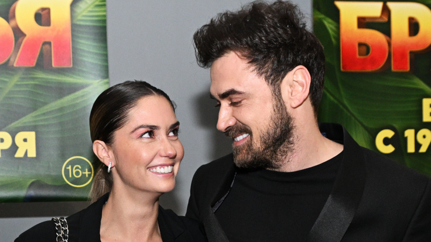 Агата Муцениеце и Петр Дранга. Фото: Пятый канал