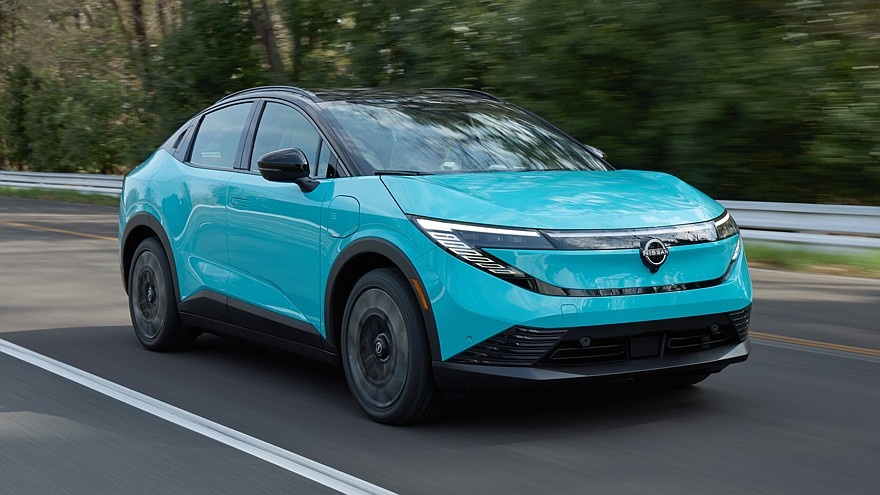    На фото: кроссовер Nissan Leaf
