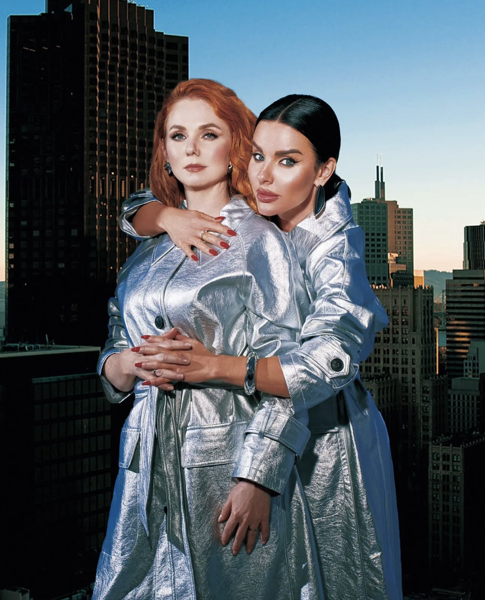 Лена Катина и Юлия Волкова сегодня