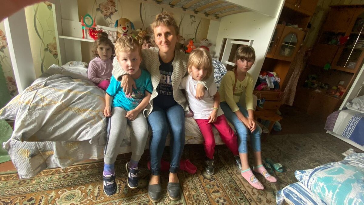 Вера, которая воспитывает 12 детей