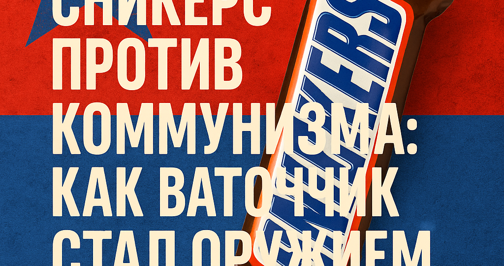 «Сникерс против коммунизма: как батончик стал оружием холодной войны»
