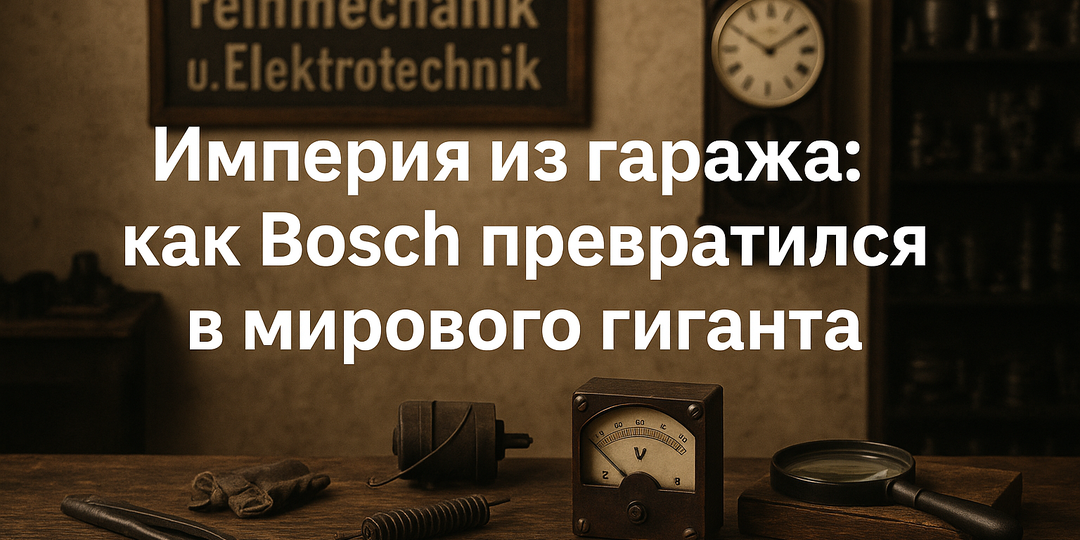 «Империя из гаража: как Bosch превратился в мирового гиганта»
