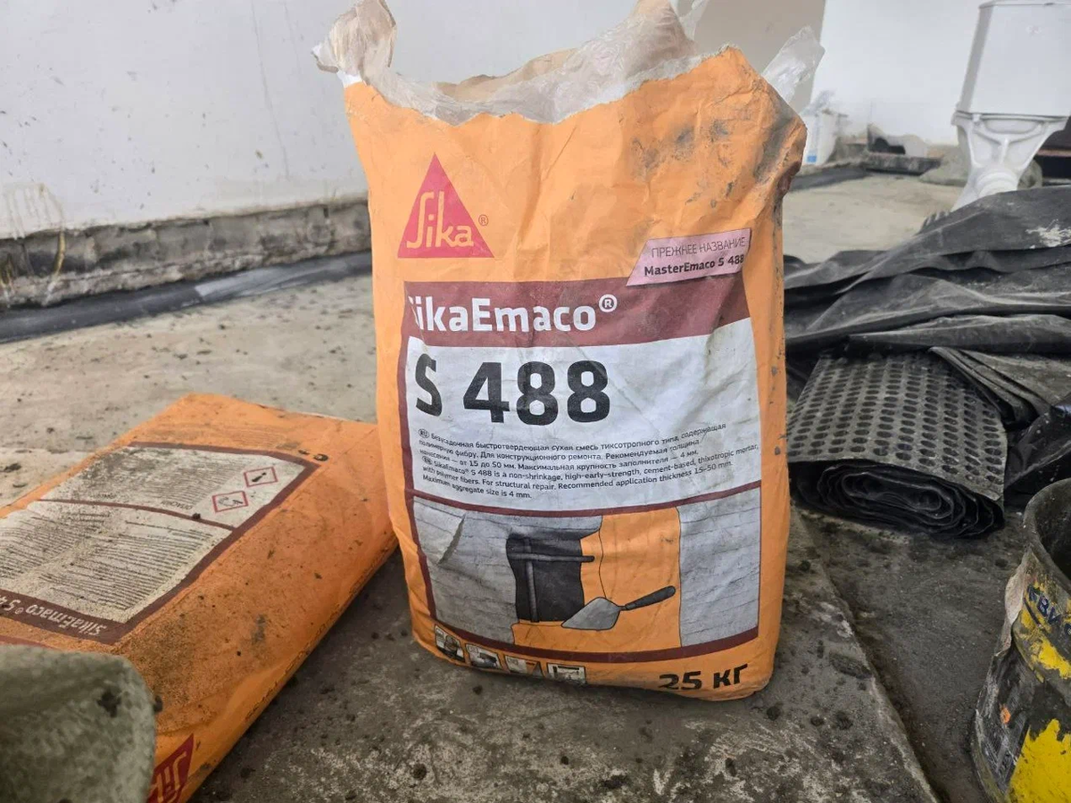 Фото материалов используемых на объекте 