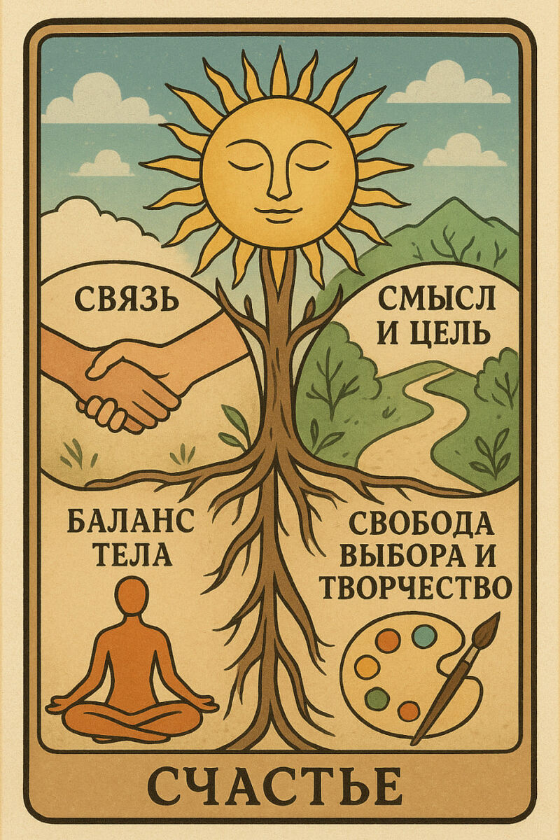 Компоненты и состав счастья