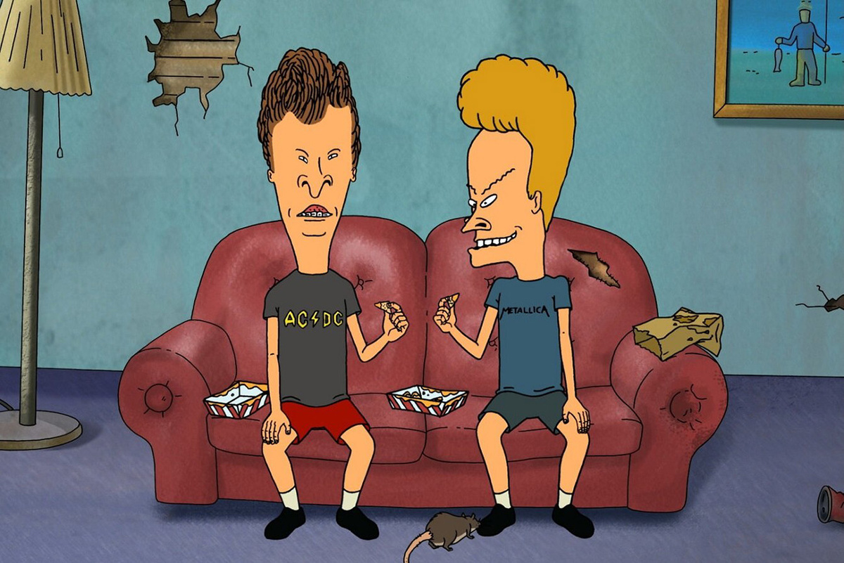    Кадр из мультфильма «Бивис и Баттхед»