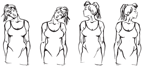 Упражнения для расслабления шеи 