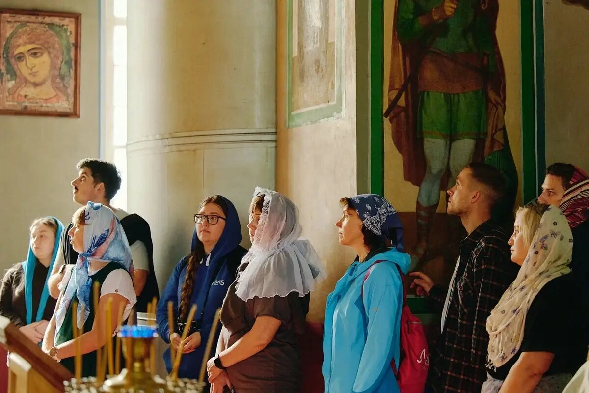  Участники программы "Больше, чем путешествие" в Соловецком монастыре   © Пресс-служба программы "Больше, чем путешествие"