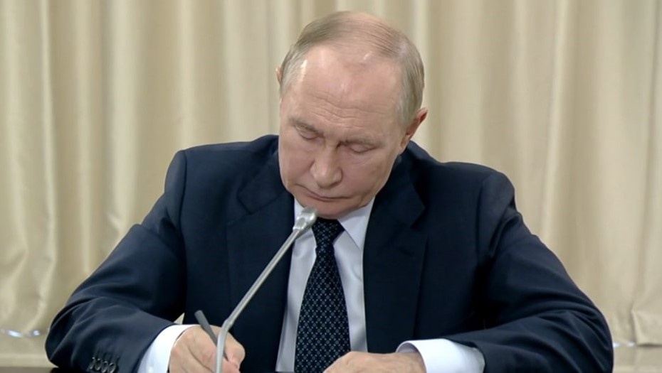    Президент РФ Владимир Путин. Автор фото: Пресс-служба Кремля.