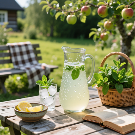 Piparmündikvass — Мятный квас