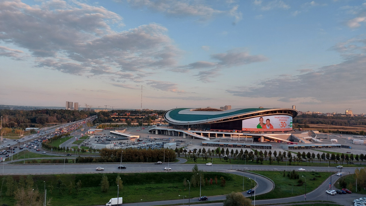 Вид на город