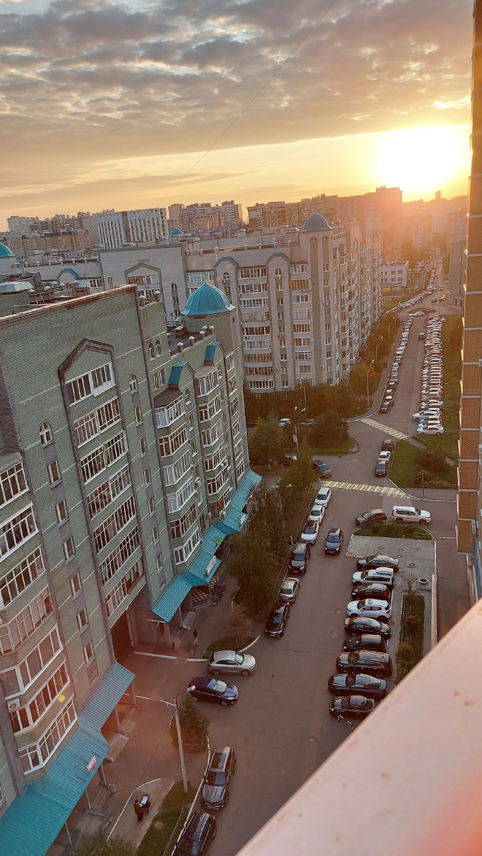 Вид из окна