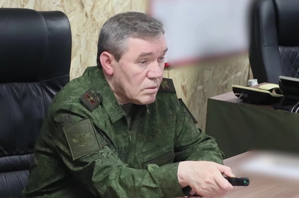    Валерий Герасимов, начальник Генерального штаба Вооруженных Сил РФ.