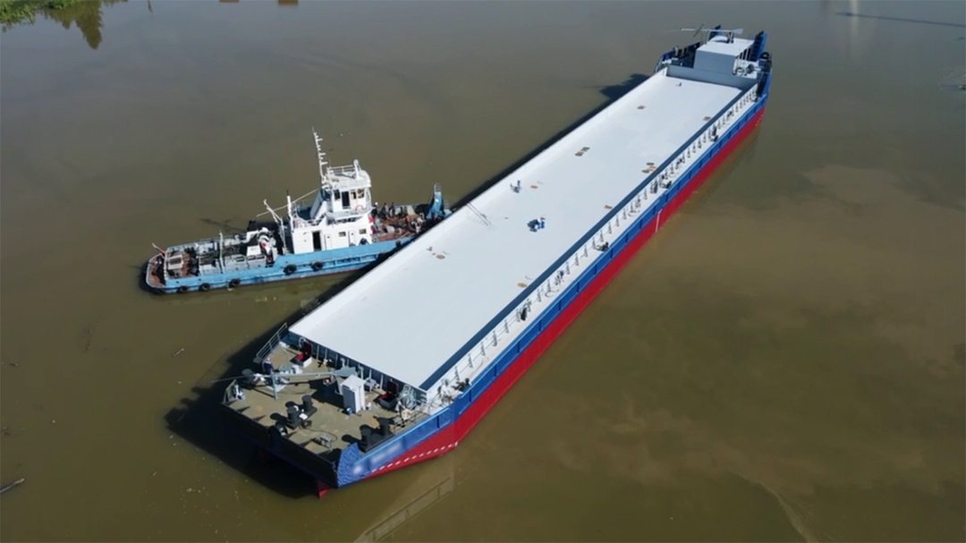    Ростех представил новые баржи для мелководного флота