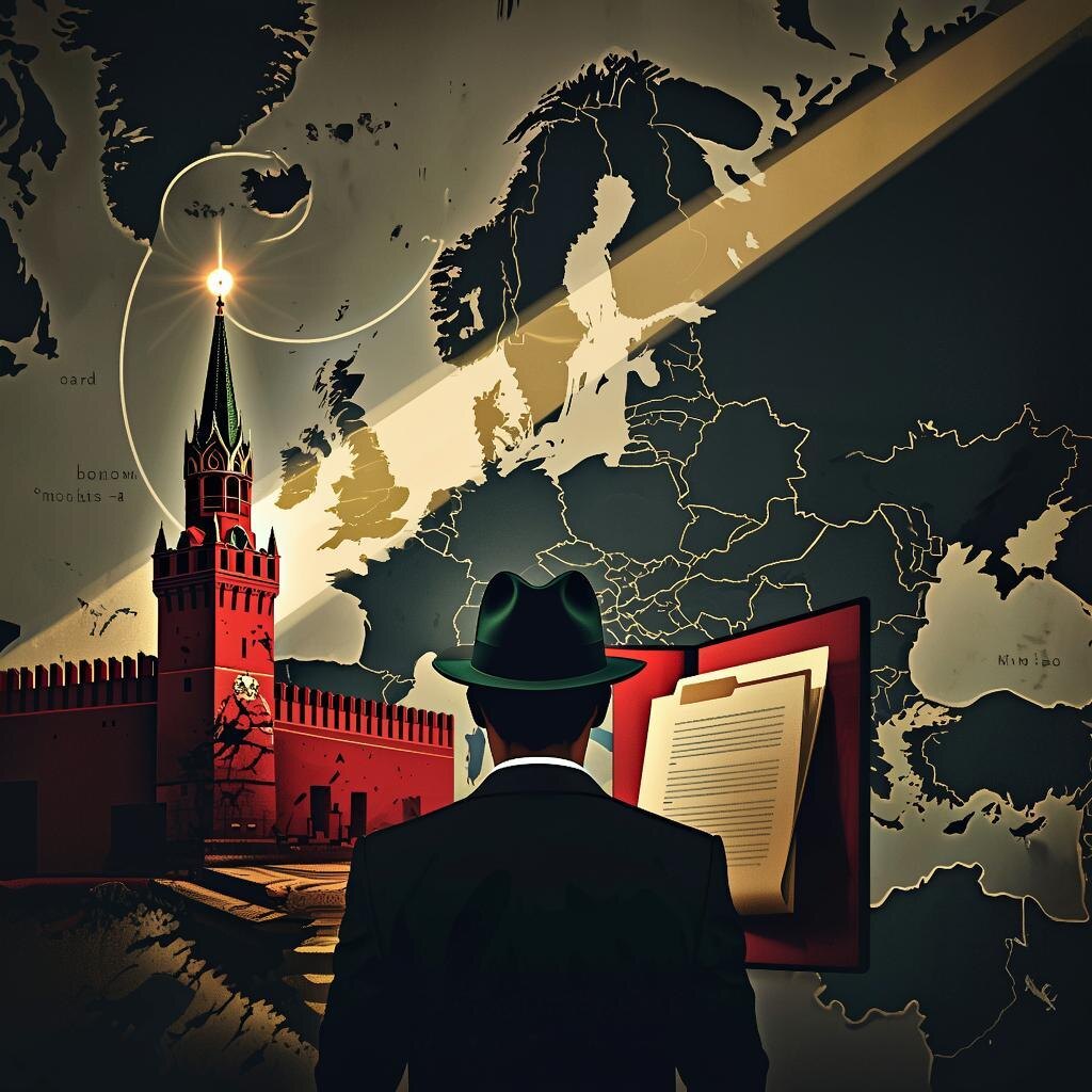 Таинственный луч Кремля "скользит" по Европе.