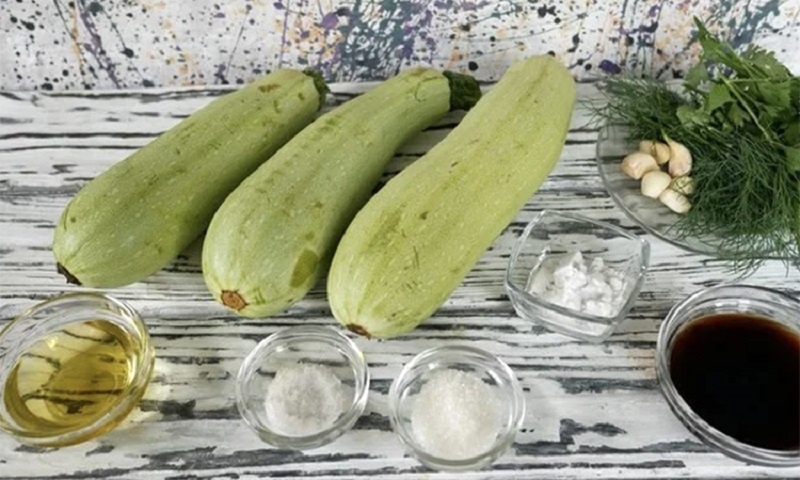 Кабачки в соево-чесночном соусе: секрет невероятно вкусного гарнира