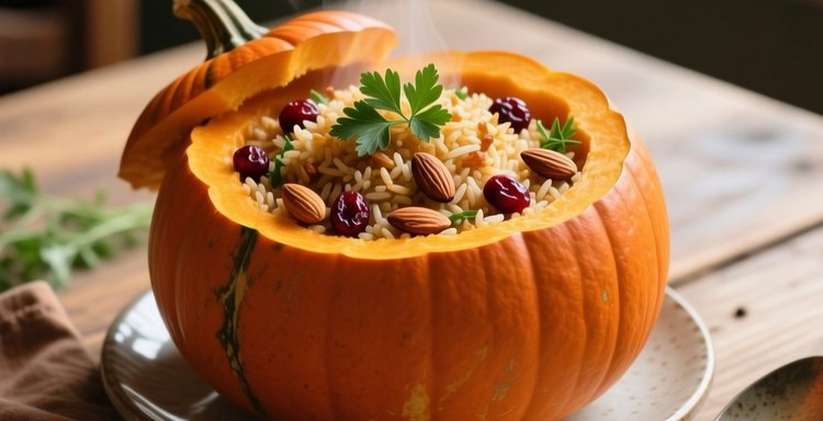 Как фаршировать тыкву просто и максимально вкусно 3 начинками