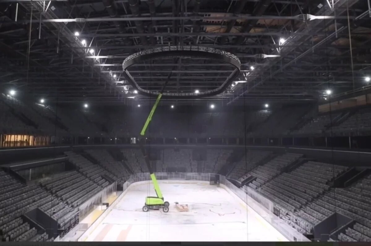    Ледовый дворец планируют сдать в Нижнем Новгороде к Новому году