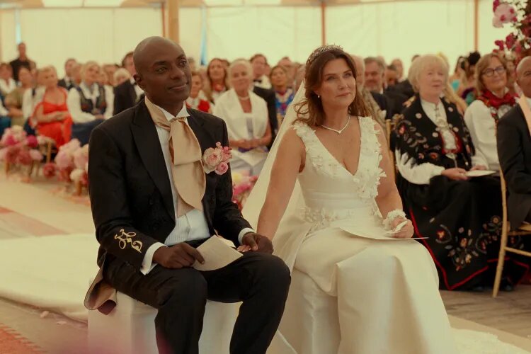 Марта Луиза и шаман Дурек Верретт. Фото Courtesy of Netflix