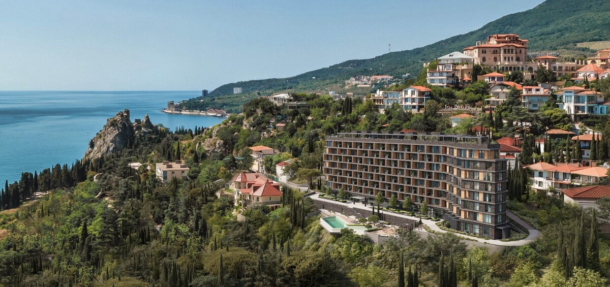 Вид на апарт-комплекс More Yuva в Гурзуфе