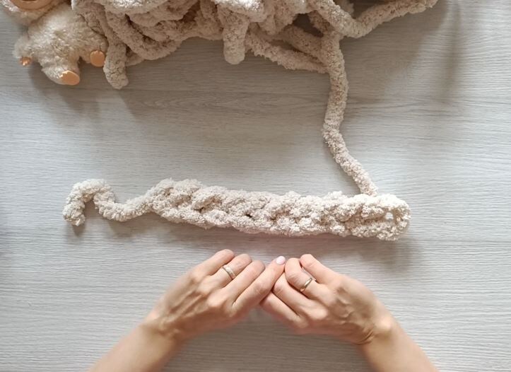 Набираем 10 воздушных петель