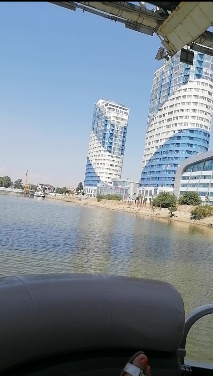 Краснодар. Вид с Кубань-реки