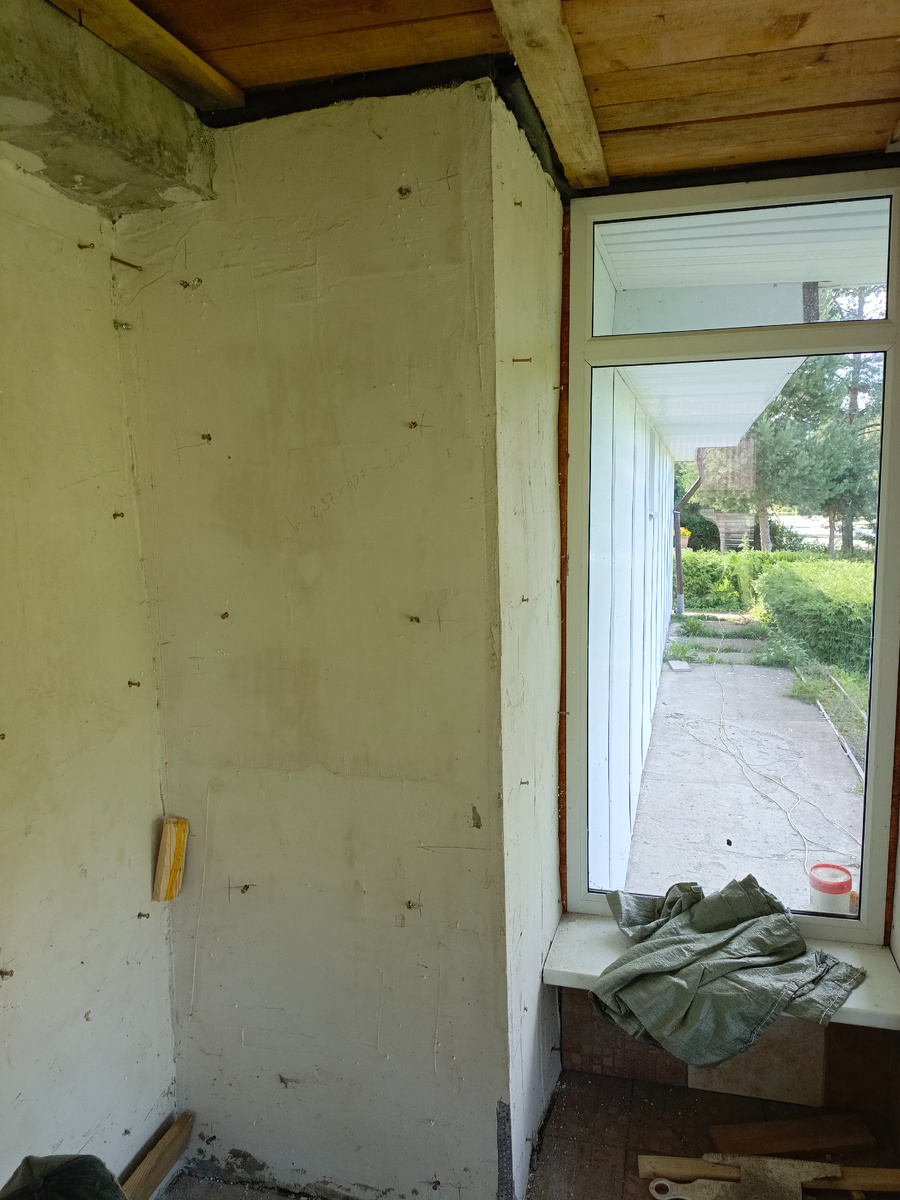 Выравнивание плоскости стен