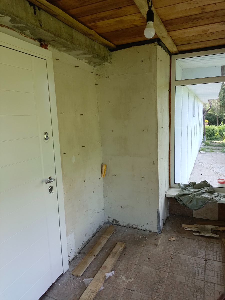 Выравнивание плоскости стен