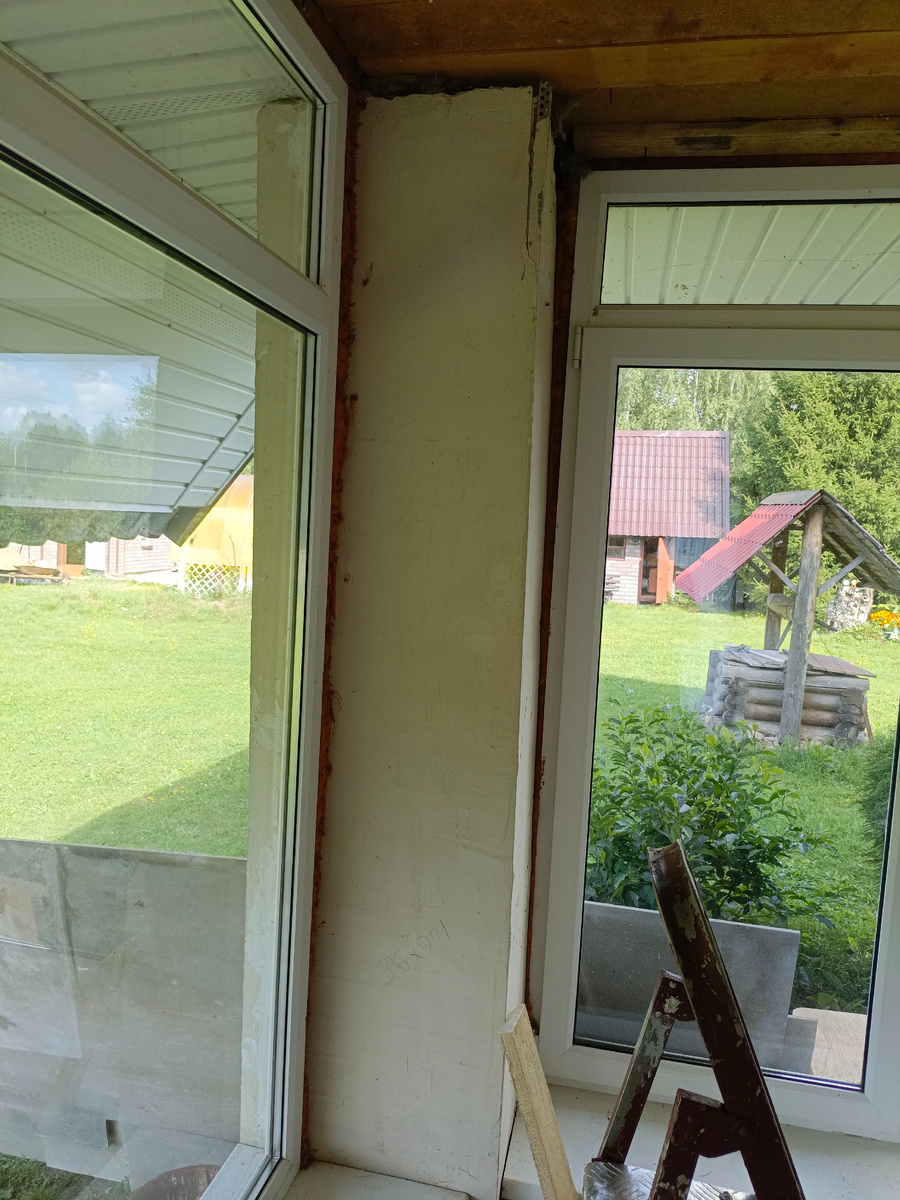 Заваленная колонна