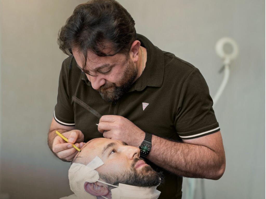 Непосредственно перед пересадкой 