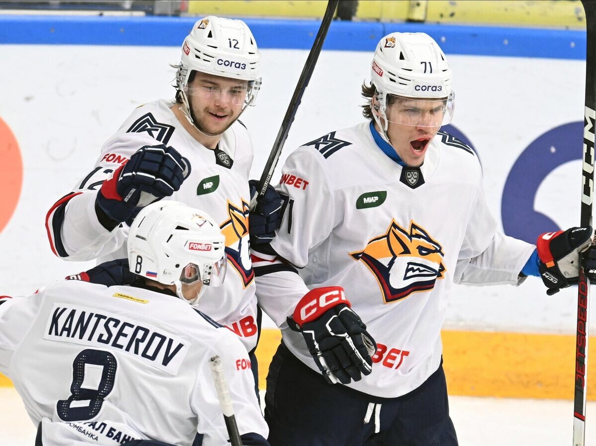    Хоккеисты "Металлурга"© РИА Новости / Максим Богодвид