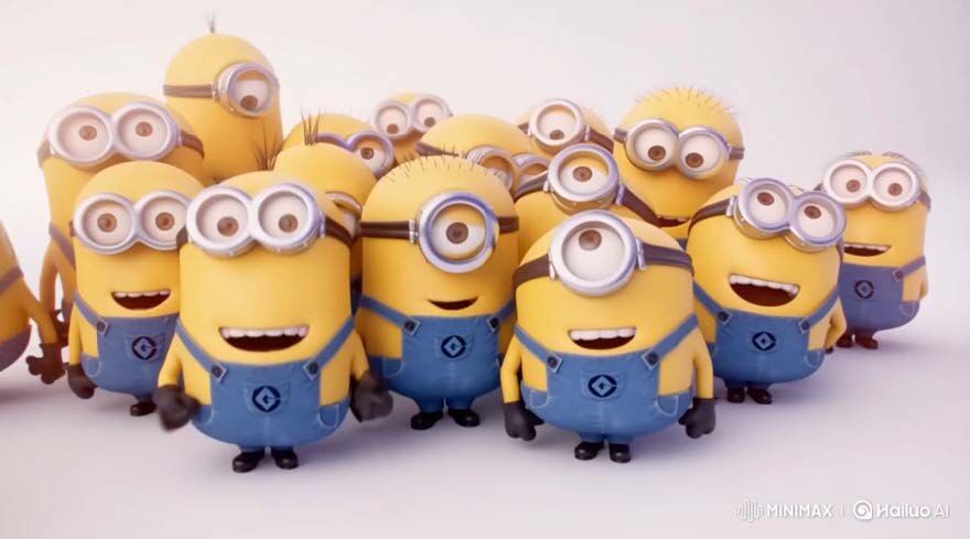 Изображение: пример генерации Hailuo AI из иска